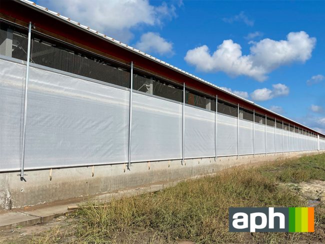 Вентиляционные шторы для коровников