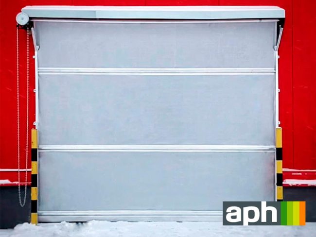 Тентовые роллетные ворота